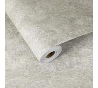 sourcing map Papier peint en béton 40 x 1000,8 cm, papier contact ciment industriel en vinyle teinté mat à rayures pour comptoir de cuisine, armoire, salle de bain, bleu gris