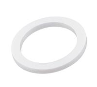 sourcing map Paquet de 20 PTFE Plat Rondelles 24mm Diamètre Externe Blanc | 18mm Diamètre Interne, 2mm Épais, Bride Joint