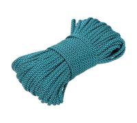 sourcing map Paracorde 550 - 30,5 m - 4 mm - 7 brins - Corde de survie solide pour camping, randonnée, pêche - Bleu/noir