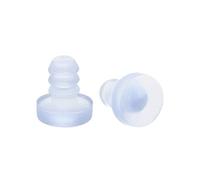 sourcing map Pare-chocs en silicone souple 5 mm de diamètre de filetage pour armoire de table en verre 20 pièces