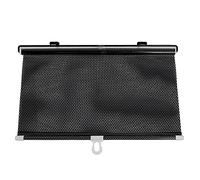 sourcing map Pare-Soleil de Voiture Vitre Latérale Pare Soleil Rétractable Enrouleur Protection UV Chaleur 40x60cm avec Ventouse