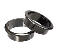 sourcing map Passe Câble Bureau Oeillet 50mm pour Organisation et Protection Corde Nylon Foncé Gris Paquet de 2