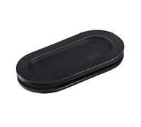 sourcing map Passe fil Caoutchouc Œillet Passe câble Caoutchouc Protection Ovale Double Face Support Dimension 55 x 25mm 8 Paquet