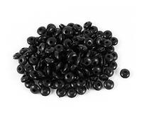 sourcing map Passe Fil Caoutchouc Oeillet Passe Câble 3mm x 9mm 100pcs