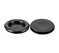 sourcing map Passe Fil Caoutchouc Oeillet Passe Câble Protecteur Huile Resistant Noir 30mm Dia 20Pcs