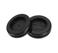 sourcing map Passe Fil Caoutchouc Oeillet Rond Double Face Support Diamètre 27mm Passe Câble Caoutchouc Protection 8pcs