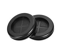 sourcing map Passe Fil Caoutchouc Oeillet Rond Double Face Support Diamètre 30mm Passe Câble Caoutchouc Protection 8pcs