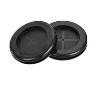 sourcing map Passe Fil Caoutchouc Oeillet Rond Double Face Support Diamètre 40mm Passe Câble Caoutchouc Protection 4pcs