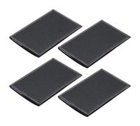 sourcing map Patch Drapeau Gris Uni, Patchs Brodés Vierges pour Drapeaux DIY, 8x5Cm/3.15x1.97 Pouces pour Gilets, Vêtements, Sacs à Dos, Chapeaux, Artisanat DIY, Casquettes, Lot de 4