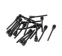 sourcing map PC Ventilateur Montage Broches Anti Bruit Vibration Silicone Vis 20 Pièces