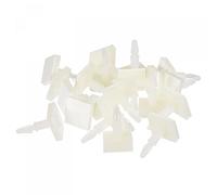 sourcing map PCB Entretoise Adhésif Entretoises Plastique Colonne 11mm Support Hauteur pour Circuit Carte Corrigé 20Pcs