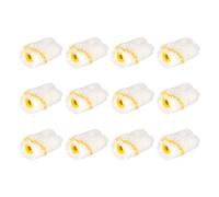 sourcing map Peinture Rouleau Housse 2 Pouce 5cm Mini Acrylique Fibre Brosse pour Ménage Mur Peinture Procession 12Pcs