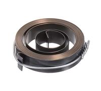 sourcing map percez Appuyer Retour Ressort, 52 x 12 x 0.7mm Bobine Ressort Avancer Retour Bobine Ressort Assemblage Ressort Acier Chimique Noircissement Finition pour Perceuse Presse
