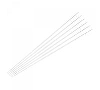 sourcing map Perles Aiguilles Gros Oeil Perles Broderie Aiguille Inox Acier 3.5 Pouces 6Pcs