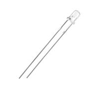 sourcing map Photosensible Diode Photodiodes Lumière Sensible Capteurs 3mm Plat Tête Receveur Diode Tête Ronde 10Pcs