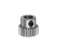 sourcing map Pignon Engrenage 5mm Interne Ouverture Inox Acier Éperon | 21T 0.5 Module, Diff Différentiel Moteur Engrenage RC Remplacement Pièces
