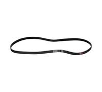 sourcing map PJ 450J6 Courroie nervurée en V 6 baleines 114,3 cm de long x 1,4 cm de largeur x 0,4 cm de hauteur, courroie en caoutchouc EPDM, ceinture micro V multi-cale