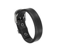 sourcing map Plain Leather Bracelets Buckle Bangle Leather Snap Bracelets Adjustable Blank Wrist Cuffs DIY Craft Wristbands for Men Women Jewelry Making
