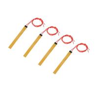 sourcing map Plaque Chauffante en Film Chauffant, 12V 12W Coussin Chauffant en Polyimide, Film Chauffant Adhésif PI 93mmx10mm pour Température Constante, Lot de 4