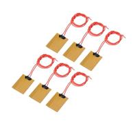 sourcing map Plaque Chauffante en Film Chauffant, 5V 1W Coussin Chauffant en Polyimide, Film Chauffant Adhésif PI 40mmx30mm pour Température Constante, Lot de 6