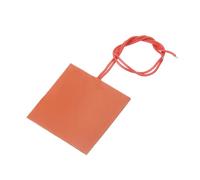 sourcing map Plaque Chauffante en Silicone, Film Chauffant 12V 10W, Plaque Chauffante Flexible de 60mmx60mm pour Une Température Constante