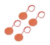 sourcing map Plaque Chauffante en Silicone, Film Chauffant 12V 5W, Plaque Chauffante Flexible de 50 mm pour Température Constante, Lot de 4