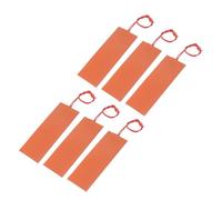 sourcing map Plaque Chauffante en Silicone, Film Chauffant de 12V 20W, Plaque Chauffante Flexible de 150mmx50mm pour Une Température Constante, Lot de 6