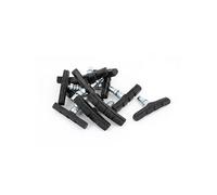 sourcing map- Plaquettes d'arrêt de frein en caoutchouc pour VTT - 6,8x1,2x1cm Noir