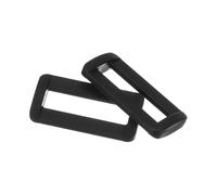 sourcing map Plastic Rectangle Ring, Webbing Belt Buckle Slide Loop for Backpack Strap DIY Accessories