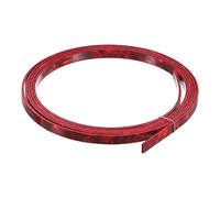 sourcing map Plastique Reliure Filet Bande 1650x6x1.5mm Guitare Reliure Bord Garniture pour Acoustique Classique Guitare Bourgogne 1 Paquet