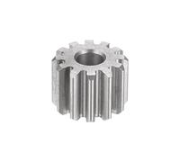 sourcing map Plat Éperon Pignon Engrenage 5mm 12T Éperon Diff Différentiel | Moteur Engrenage, Inox Acier, Interne Ouverture, 1 Module, RC Remplacement Pièces