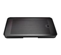 sourcing map Plateau à thé chinois en bambou style Gong Fu - 43,4 cm - Style vintage - Avec boîte de rangement pour boire du thé - Marron et noir