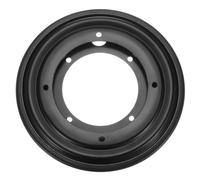 sourcing map Plateau de roulement rotatif de 14 cm, support pivotant Lazy Susan Hardware Plateau de base rond pour table, plateau de service, étagère tournante, noir