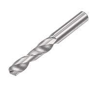 sourcing map Plein Carbure Hélicoïdal Foret Pointes 5.4mm C2/K20 Tungstène Carbure Droite Tige Spirale Cannelures Perçage Fraise