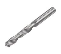 sourcing map Plein Carbure Hélicoïdal Foret Pointes 5mm C2/K20 Tungstène Carbure Droite Tige Spirale Cannelures Perçage Fraise