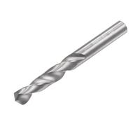 sourcing map Plein Carbure Hélicoïdal Foret Pointes 6.2mm C2/K20 Tungstène Carbure Droite Tige Spirale Cannelures Perçage Fraise