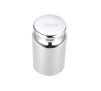 sourcing map Poids d'Étalonnage 500g M1 Précision Gramme Chrome Plaqué Acier pour Numérique Balance