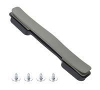 Sourcing Map Poignée de bagage de rechange de 21,6 cm - Sangle de transport en plastique avec vis pour valise, argent titane