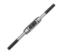 sourcing map Poignée de taraud réglable, pour tarauds métriques M2-M8, support de taraud fileté, alésoir à main pour réparation de machinistes, corps moulé sous pression