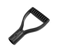 sourcing map Poignée préhension pelle D 30mm Diamètre intérieur outils excavation racler Noir