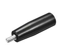 Sourcing Map Poignée Tournante, 1Pcs M8x82mm(DxL) Fileté Manivelle Vis Boutons Vilebrequin Poignée pour Industriel Tour Fraisage Machine, Noir, 25mm x 82mm