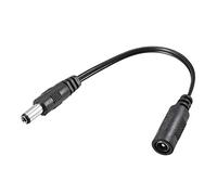 sourcing map Pointe Adaptateur Connecteur Convertisseur 5.5x2.1mm à 5.5x2.5mm 17cm DC Puissance Connexion 3Pcs