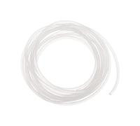 sourcing map Polyuréthane Courroies Rondes 3mm Diamètre 3 Mètres Longueur Rugueux Surface PU Uréthane Ceinture pour Transmission, Blanc