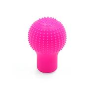 sourcing map Pommeau de Levier de Vitesse en Silicone Souple Rose Voiture Véhicule Manuel Couvercle Protecteur Poussière