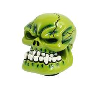 sourcing map Pommeau de Levier de Vitesse Universel Manuel Voiture Crâne Méchant Vert M8 / M10 / M12