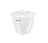 sourcing map Porcelaine Creuset Coupe 300ml pour Couvercle pour Fonderie Fusion Coulage Raffinage