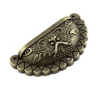 sourcing map porte armoire rangement tiroir Poignée Métal Dragon Bronzé