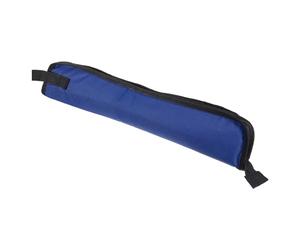 sourcing map Porte-Baguettes de Batterie Sac de Rangement Pour Accessoires de Batterie Bleu