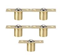 sourcing map Porte Cabinet Tiroir 11mm Arbre Dia Laitonné Balle Capture Loquet Receveur 5 Set