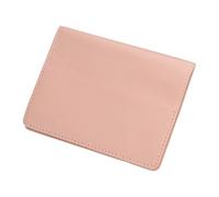 sourcing map Porte-carte grise et d'assurance automobile en cuir PU - Organisateur de boîte à gants - Accessoires de rangement pour carte d'immatriculation, rose, M, Moderne